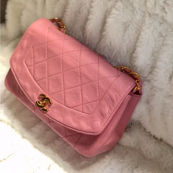 RARE Chanel Reissue 2.55 Princess Diana Classic Pink Lambskin Bag - Picture 8 of 8
